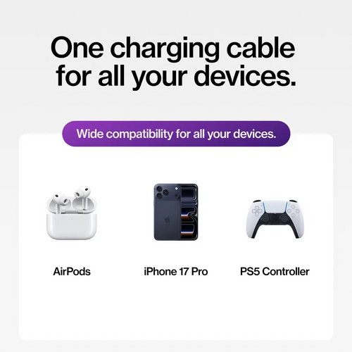 MagStack® Arc – Magnetic Fast Charge Cable