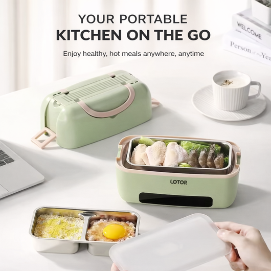 Lotor Portable Electric Heated Lunch Box