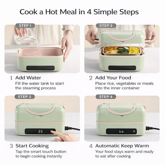 Lotor Portable Electric Heated Lunch Box